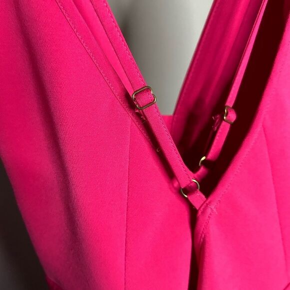 NBD X The Naven Twins Everytime Skater Dress in Berry - Picture 12 of 14